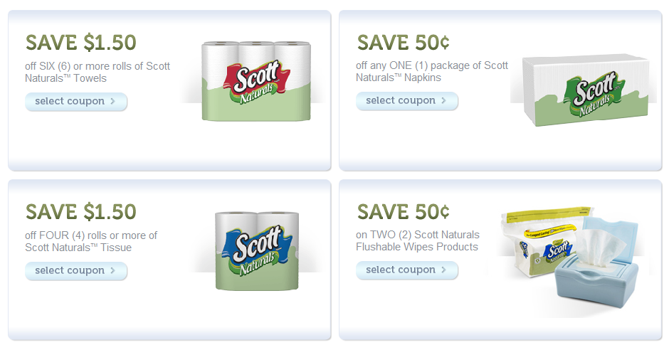 *NEW* $1 50 Off 4 Rolls Scott Toilet Paper Coupon DiscountQueens com