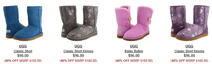 price of uggs