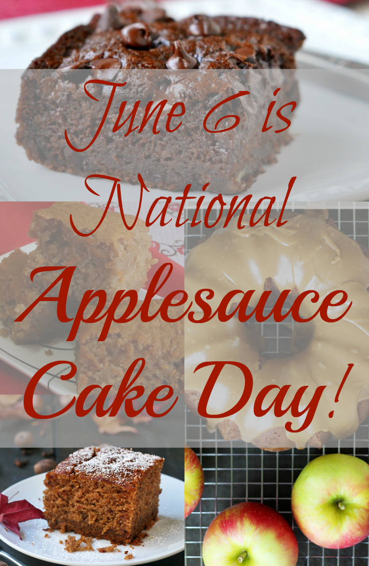 June 6 is National Applesauce Cake Day!
