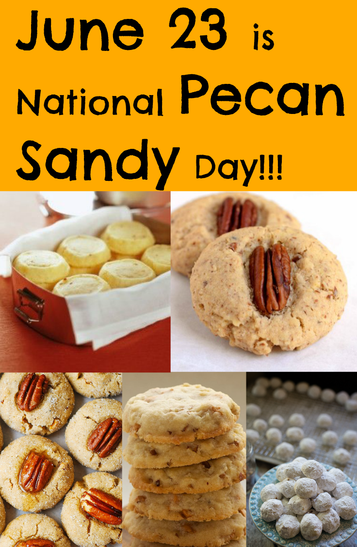 June 23 is National Pecan Sandy Day!